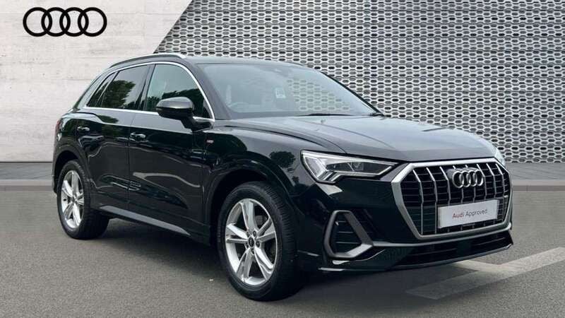 Black Used 2023 Audi Q3 S-Line SUV | £24,938 (Good price) - Image 1/4