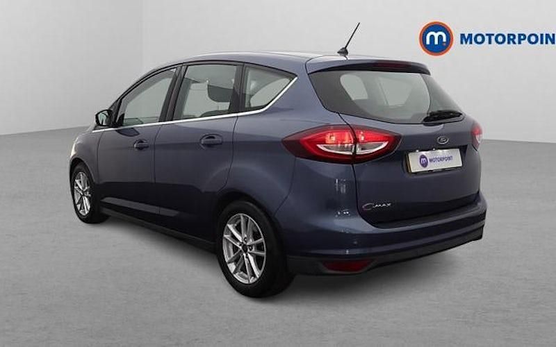 Used Ford C-MAX Zetec 101 HP (74 kW) 2019 Blue MPV