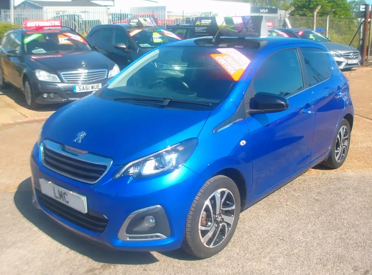 Used Peugeot 108 Allure 2019 Blue Hatchback