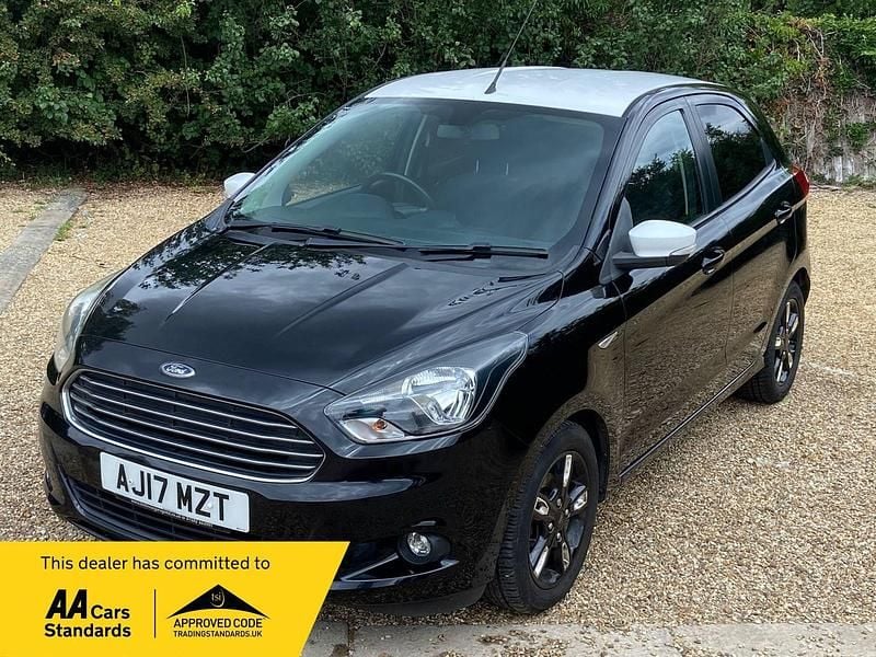 Black Used 2017 Ford Ka Plus Zetec Hatchback | £5,279 (Fair price) - Image 1/4