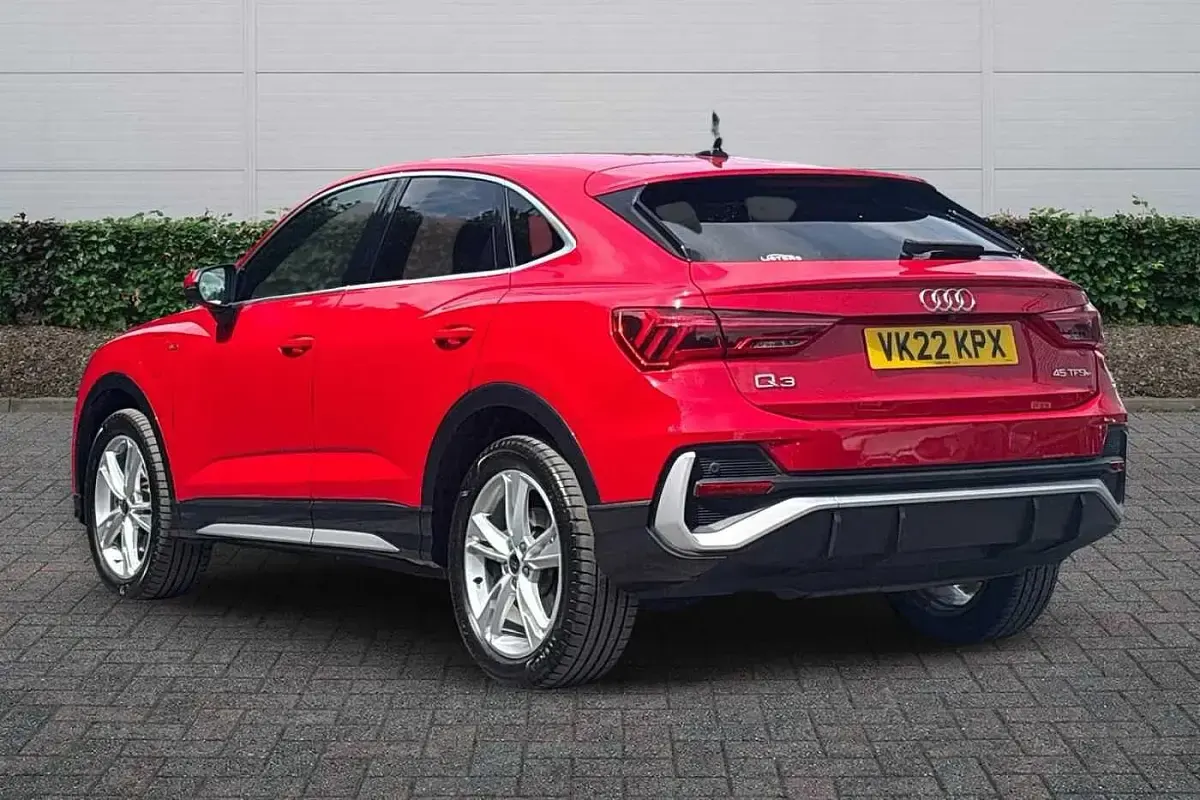 Used Audi Q3 S-Line 245 HP (180 kW) 2022 Red SUV