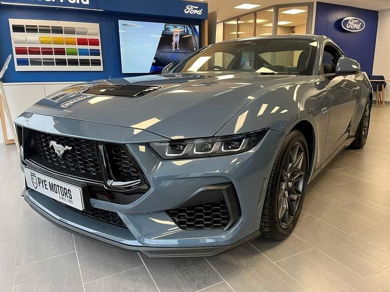 New Ford Mustang GT 440 HP (323 kW) 2025 Blue Coupe