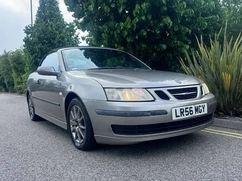 Used Saab 9-3 Linear 147 HP (108 kW) 2006 Grey Cabriolet