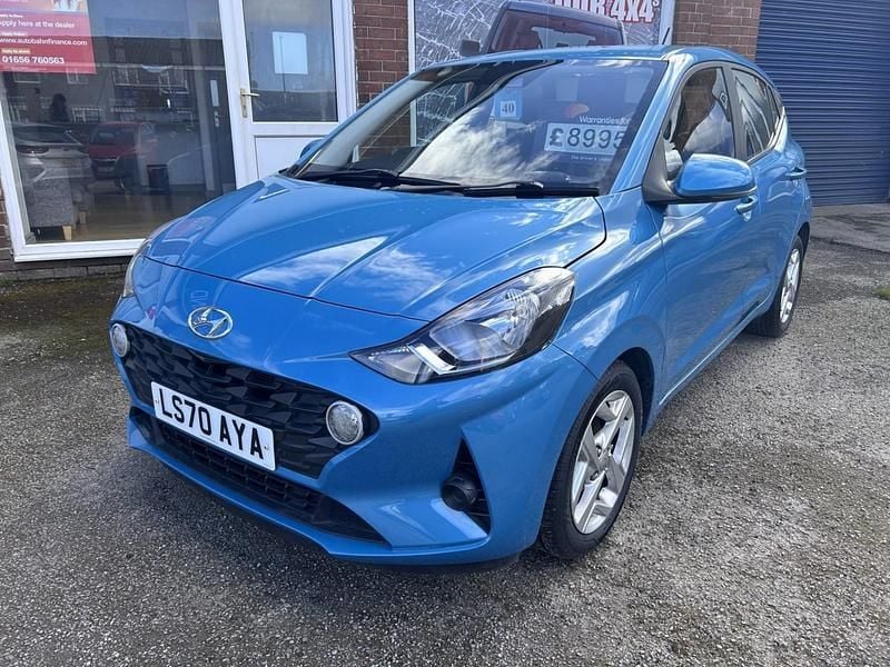 Used Hyundai i10 SE 67 HP (49 kW) 2020 Blue Hatchback