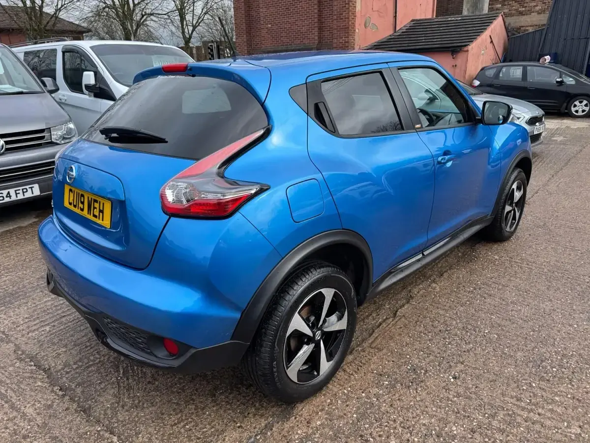 Used Nissan Juke 112 HP (82 kW) 2019 Blue SUV
