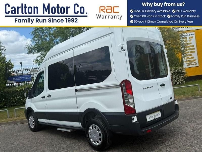Used Ford Transit 130 HP (95 kW) 2018 White Van