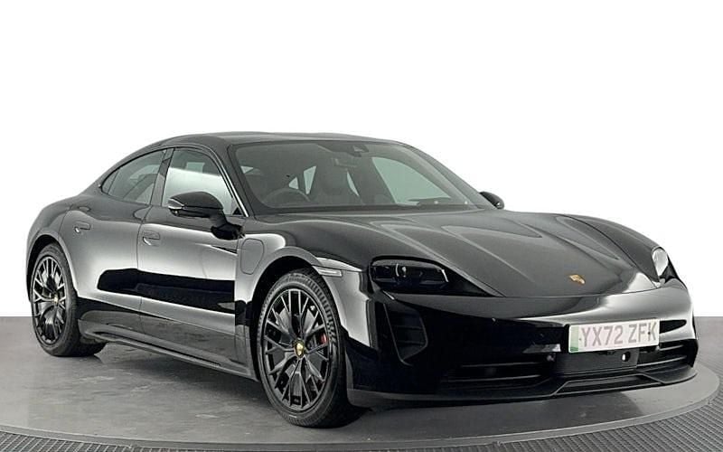 Usado Porsche Taycan Performance Package 439 kW (598 HP) 2022 Preto Sedan