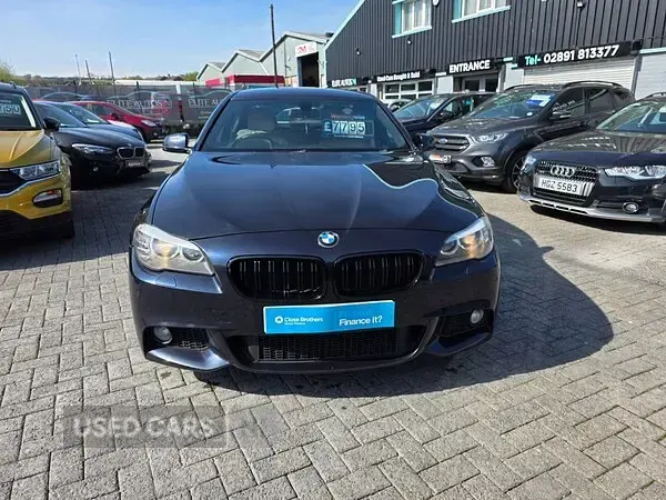 Used BMW 525 M Sport 218 HP (160 kW) 2013 Black Sedan