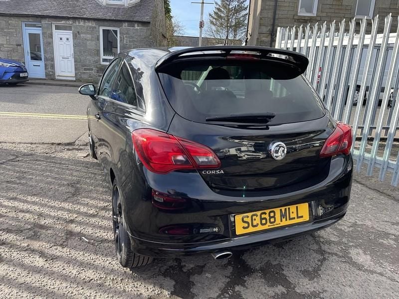 Used Vauxhall Corsa SRi 90 HP (66 kW) 2019 Black Hatchback