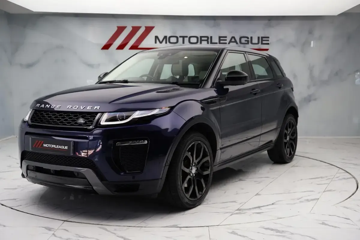 Used Land Rover Range Rover evoque HSE Dynamic 2018 Blue Estate