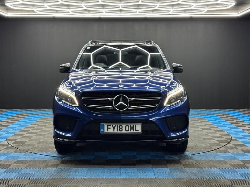 Used Mercedes GLE350 AMG 258 HP (189 kW) 2018 Blue Estate