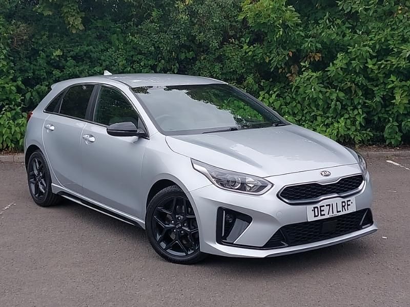Silver Used 2021 Kia Ceed GT-Line Hatchback | £14,998 (A bit pricey) - Image 1/4