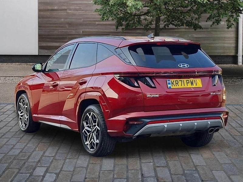 Used Hyundai Tucson N Line 150 HP (110 kW) 2021 Red SUV