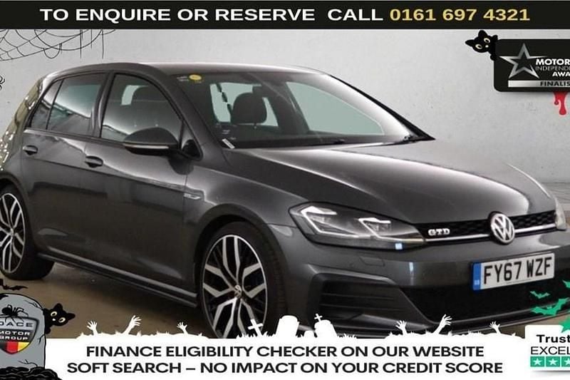 Grey Used 2017 VW Golf VII GTD Hatchback | £16,940 (Fair price) - Image 1/1