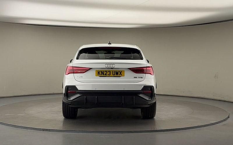 Used Audi Q3 Sportback Black Edition 150 HP (110 kW) 2023 Ibis white/ibis white SUV