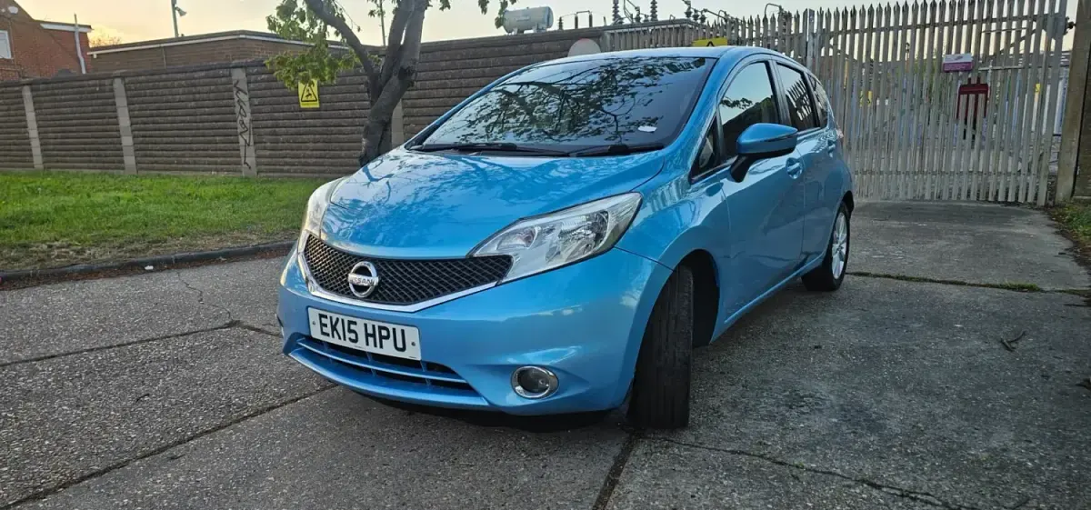 Używany Nissan Note Acenta Premium 2015 Niebieski Hatchback