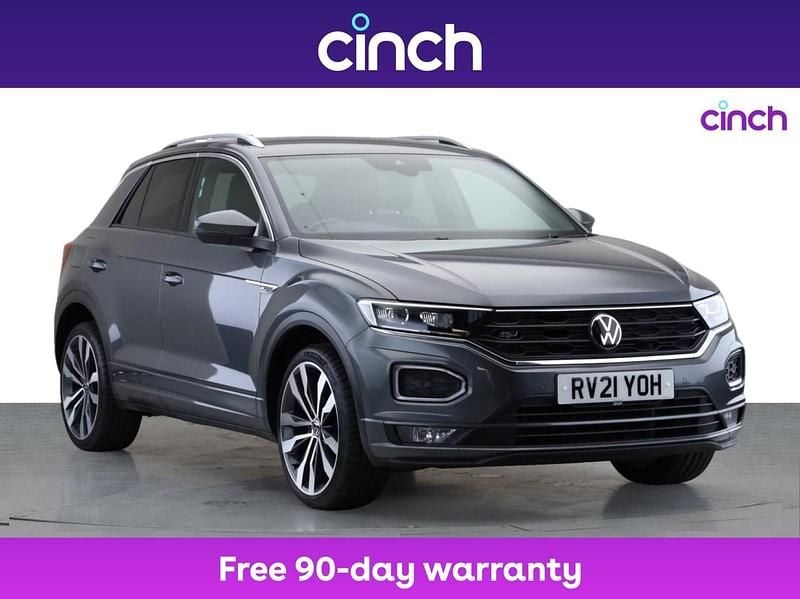 Grey Used 2021 VW T-Roc R-line SUV | £20,449 (Fair price) - Image 1/3