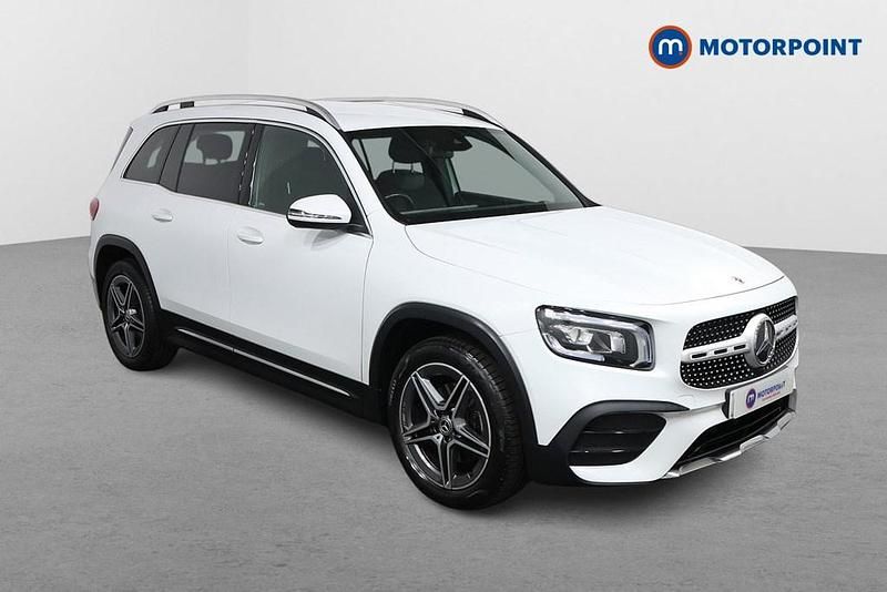 White Used 2021 Mercedes GLB200 AMG line SUV | £24,349 (Fair price) - Image 1/4