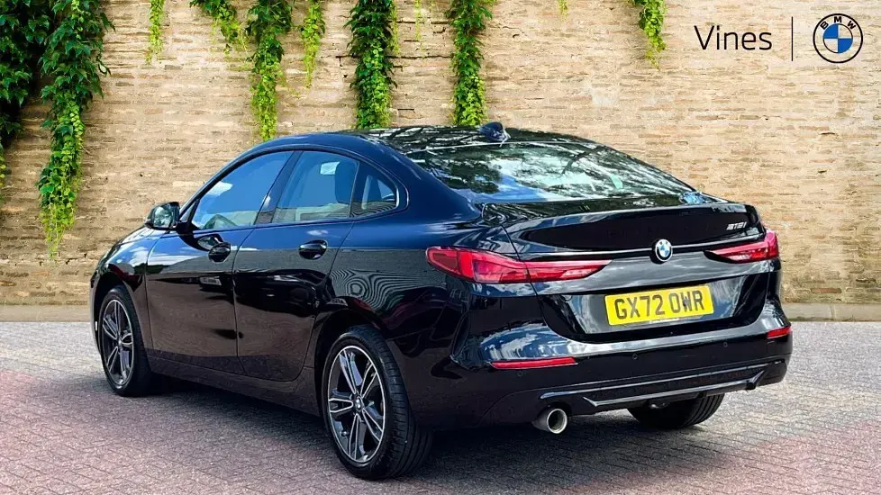 Used BMW 218 Gran Coupé Sport Line 134 HP (98 kW) 2022 Black Coupe