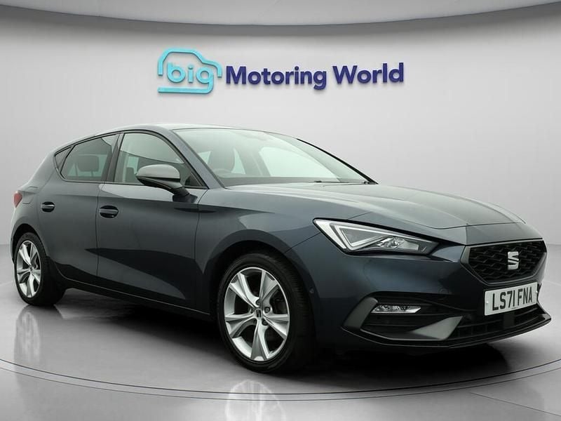 Grey Used 2021 Seat Leon FR Hatchback | £14,700 (Fair price) - Image 1/4