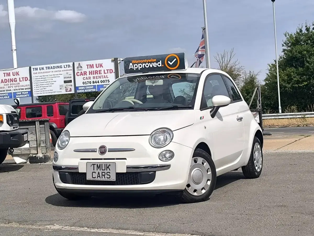 Used Fiat 500 2013 White Hatchback