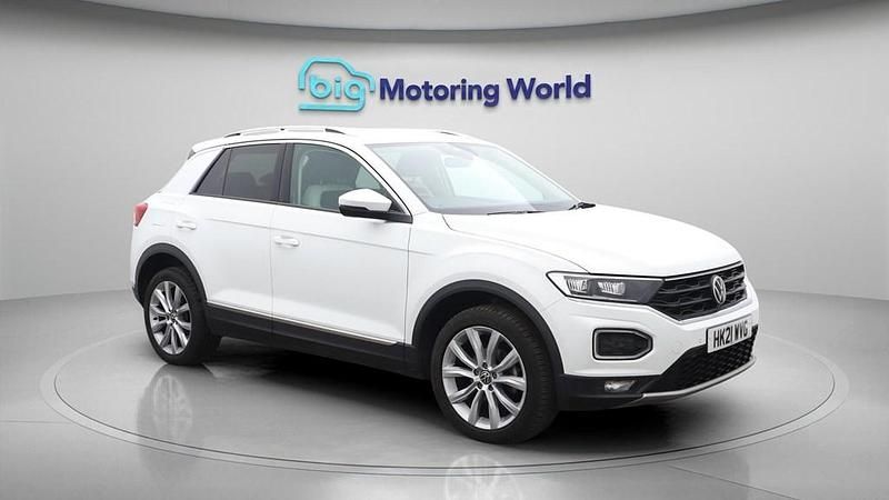 Used VW T-Roc SEL 150 HP (110 kW) 2021 White SUV
