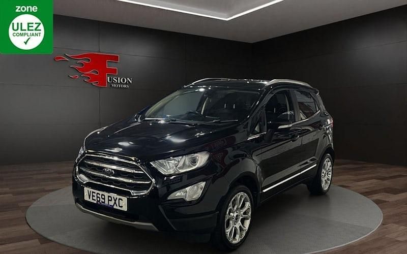 Usado Ford Ecosport Titanium 125 HP (91 kW) 2019 Preto SUV