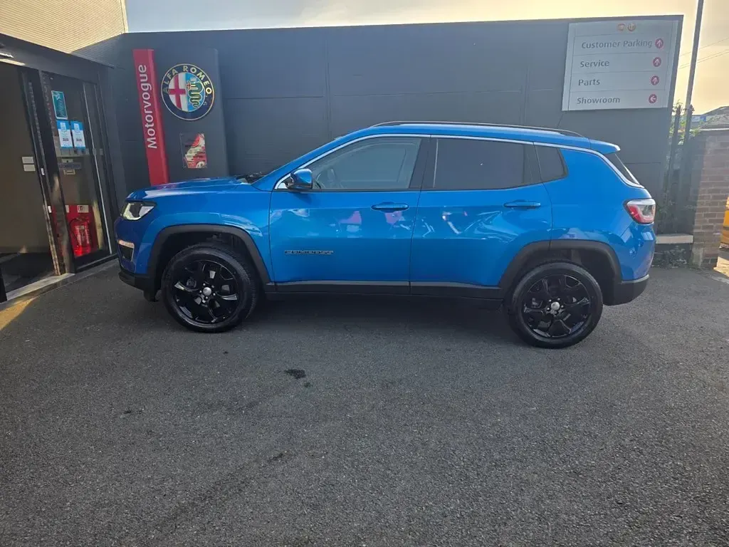 Used Jeep Compass Limited 168 HP (123 kW) 2018 Blue SUV