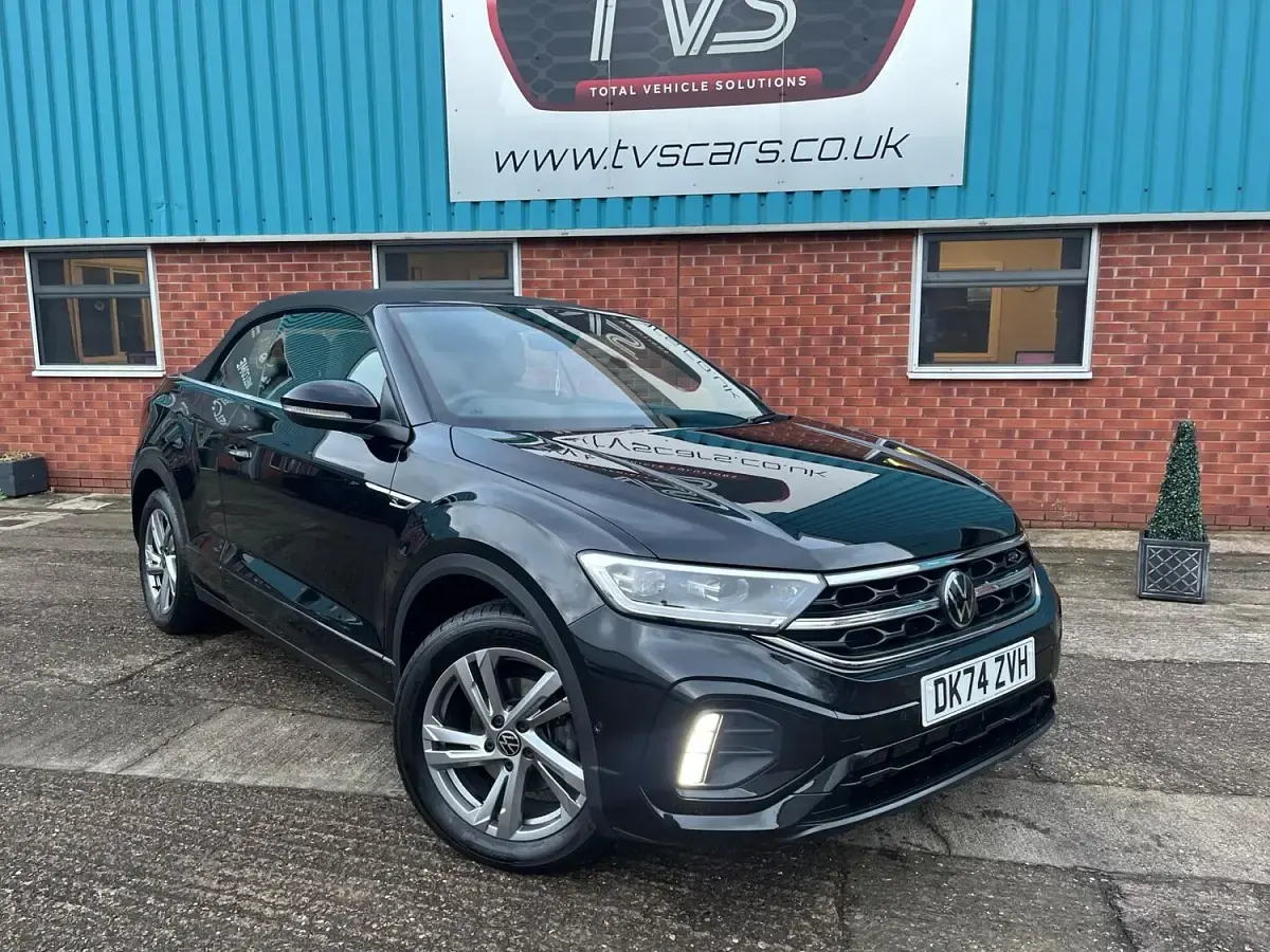 Used VW T-Roc Cabriolet R-line 2024 Black Cabriolet