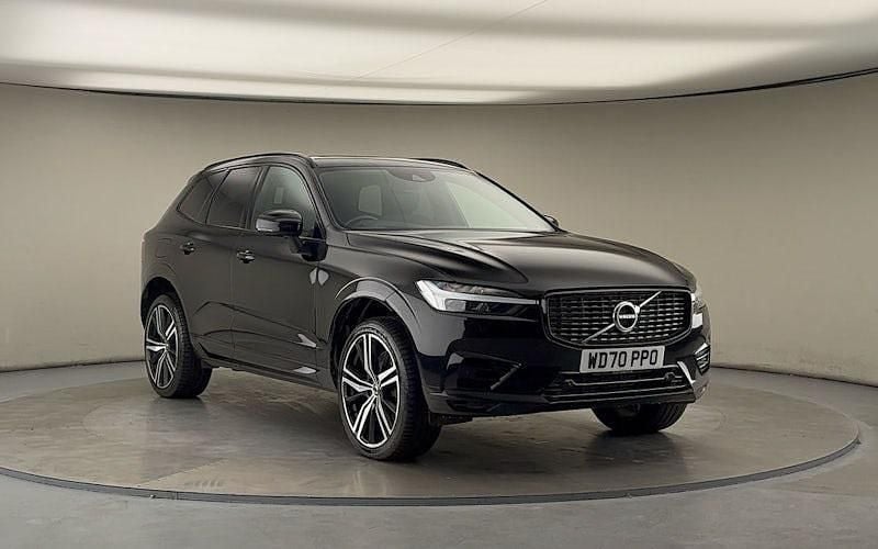 Onyx black Used 2021 Volvo XC60 R-Design Pro SUV | £24,700 (Good price) - Image 1/4