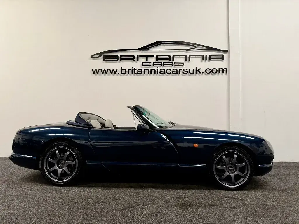 Used TVR Chimaera 240 HP (176 kW) 1998 Blue Cabriolet