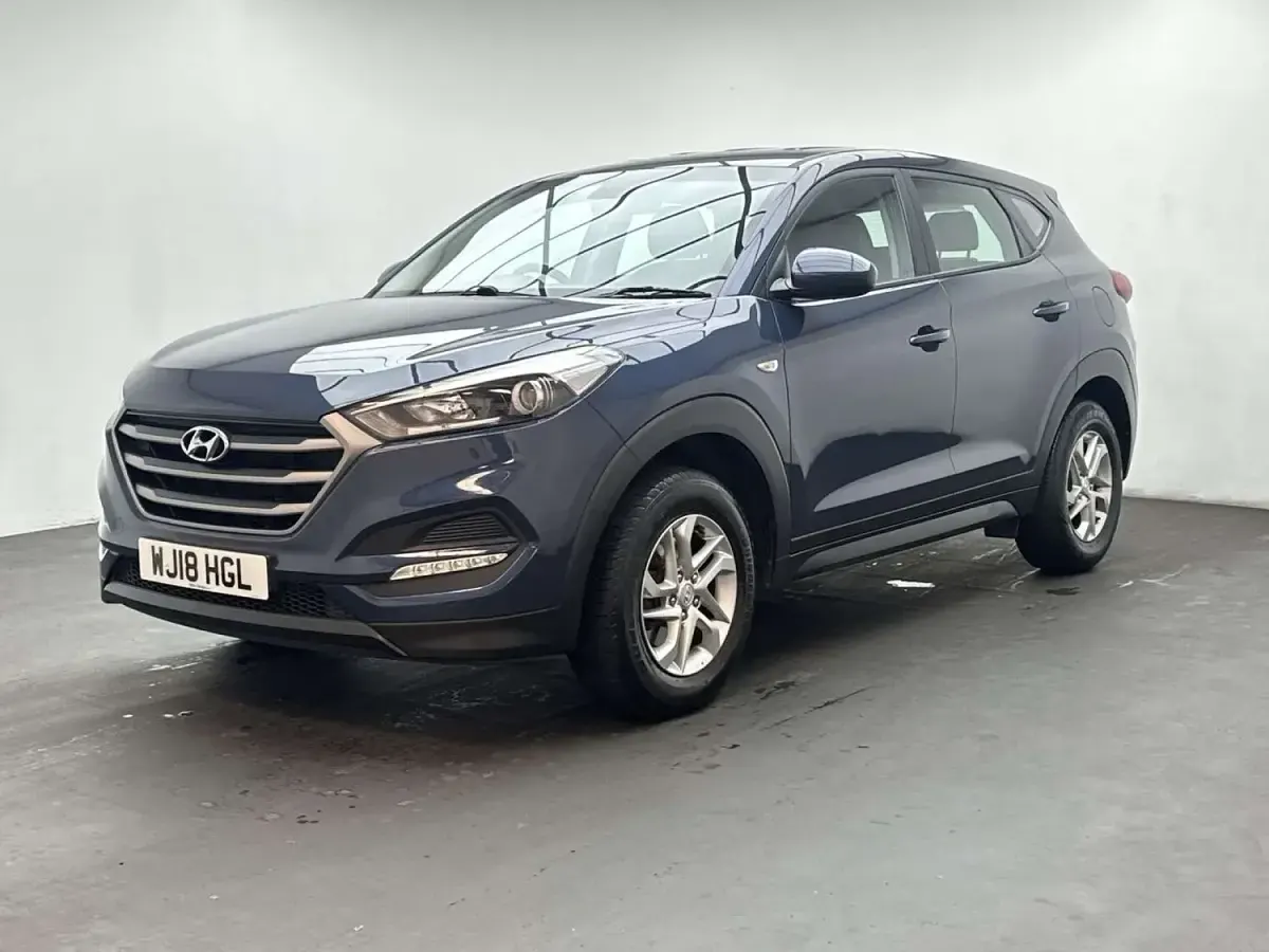 Used Hyundai Tucson 177 HP (130 kW) 2018 Blue SUV