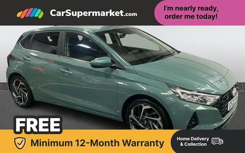 Used Hyundai i20 Premium 101 HP (74 kW) 2022 Green Hatchback