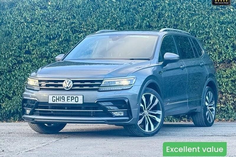 Grey Used 2019 VW Tiguan Allspace R-line SUV | £24,990 (Fair price) - Image 1/1