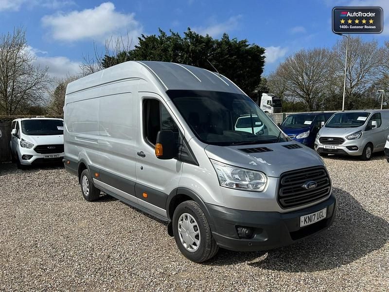 Used Ford Transit 170 HP (125 kW) 2017 Silver Van