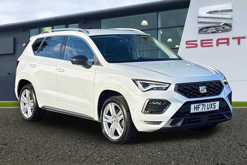 White Used 2021 Seat Ateca FR SUV | £16,950 (Fair price) - Image 1/4