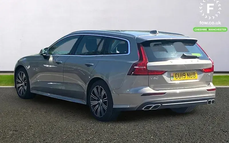 Used Volvo V60 Inscription 150 HP (110 kW) 2019 Grey Estate