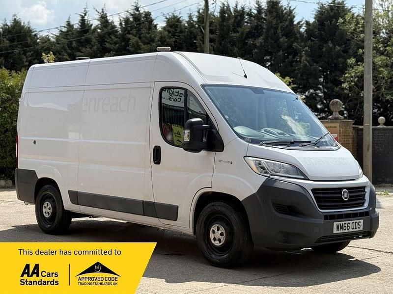 White Used 2017 Fiat Ducato S Van | £6,490 (Good price) - Image 1/2