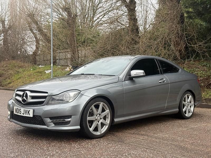 Used Mercedes C220 Sport Edition 2015 Silver Coupe
