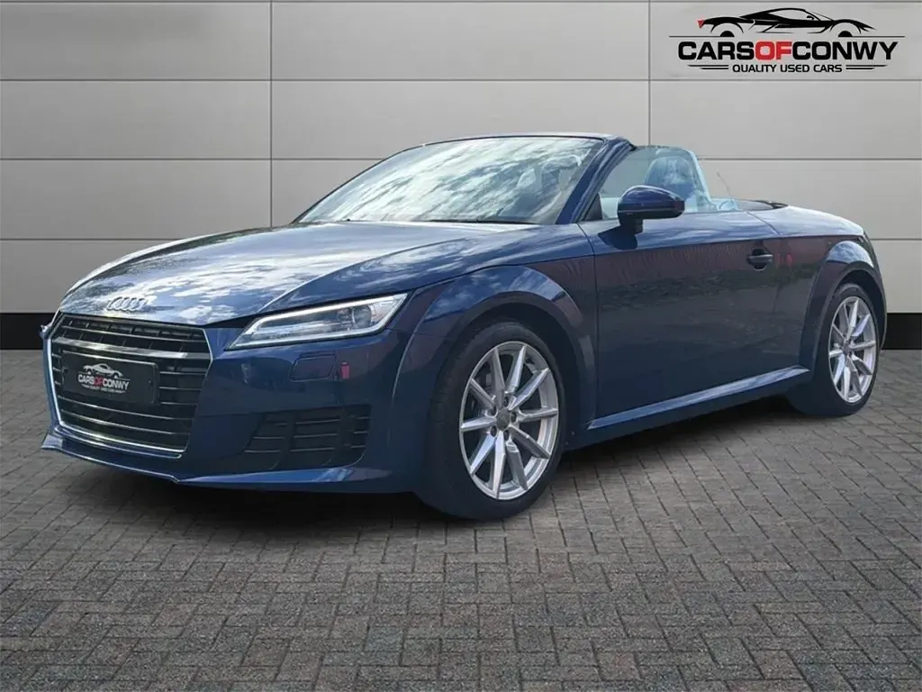 Used Audi TT Roadster Sport 184 HP (135 kW) 2017 Blue Cabriolet