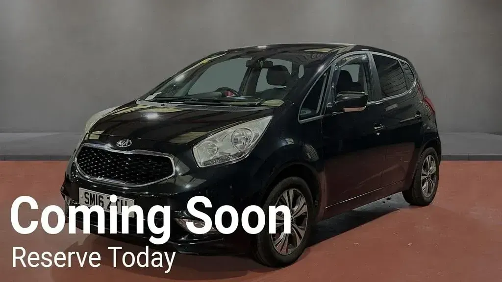 Used Kia Venga 123 HP (90 kW) 2016 Black Hatchback