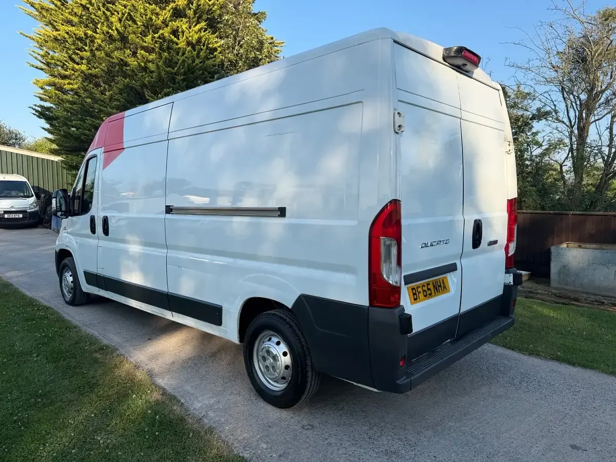 Used Fiat Ducato 130 HP (95 kW) 2015 White Van