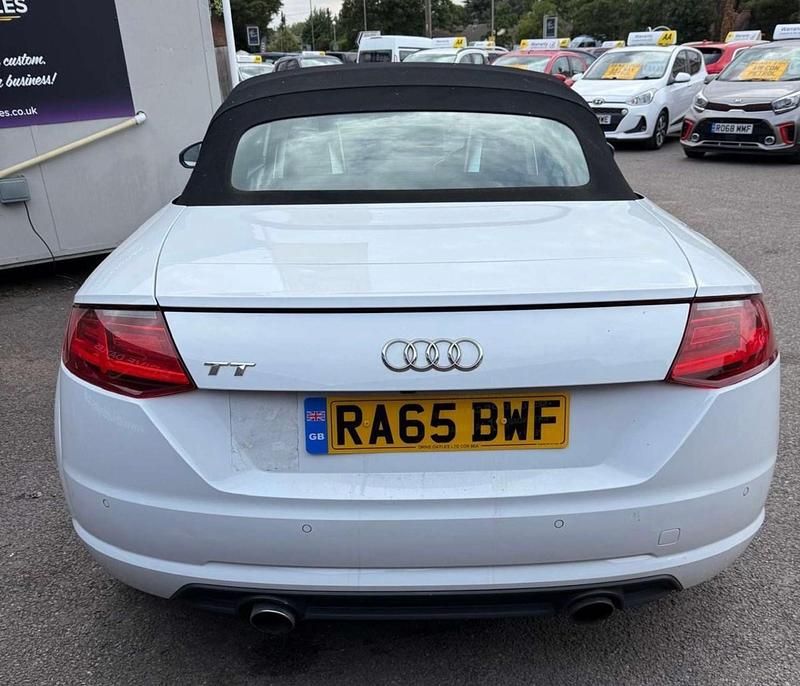 Used Audi TT Roadster Sport 2015 White Cabriolet