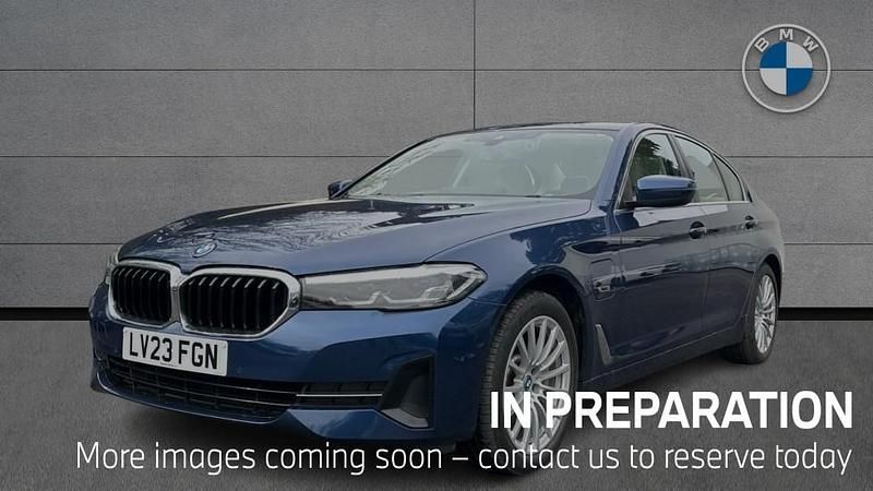 Used BMW 530e Sport Line 288 HP (211 kW) 2023 Blue