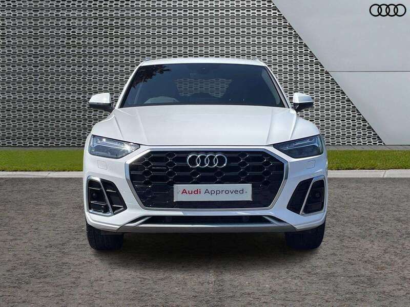 Używany Audi Q5 S-Line 299 KM (219 kW) 2022 Biały SUV