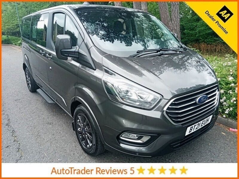 Grey Used 2021 Ford Tourneo Custom Titanium MPV | £22,900 (Fair price) - Image 1/4