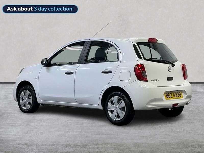 White Used 2016 Nissan Micra Visia Hatchback | £5,499 (Fair price) - Image 1/4