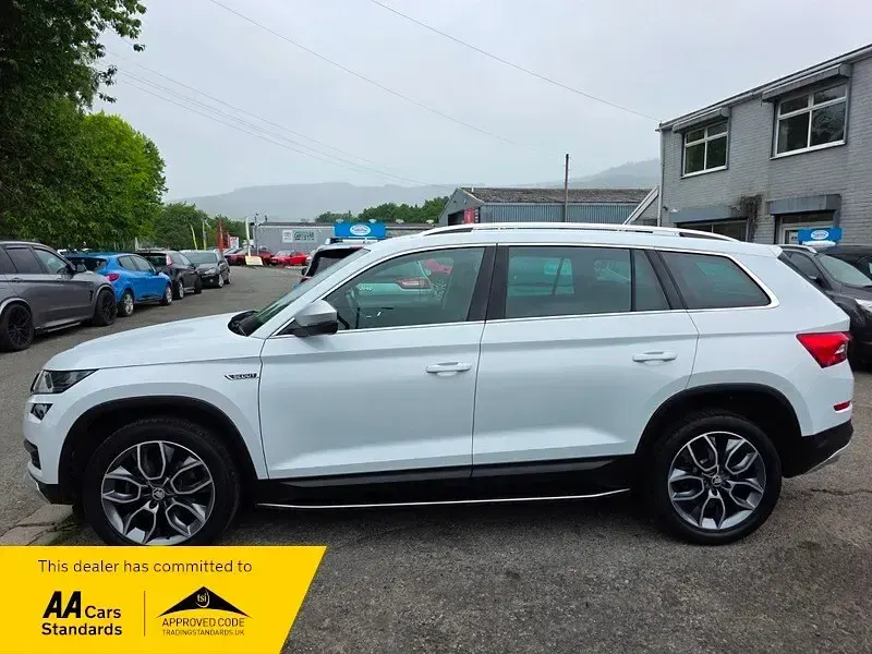 Used Skoda Kodiaq 150 HP (110 kW) 2018 White SUV