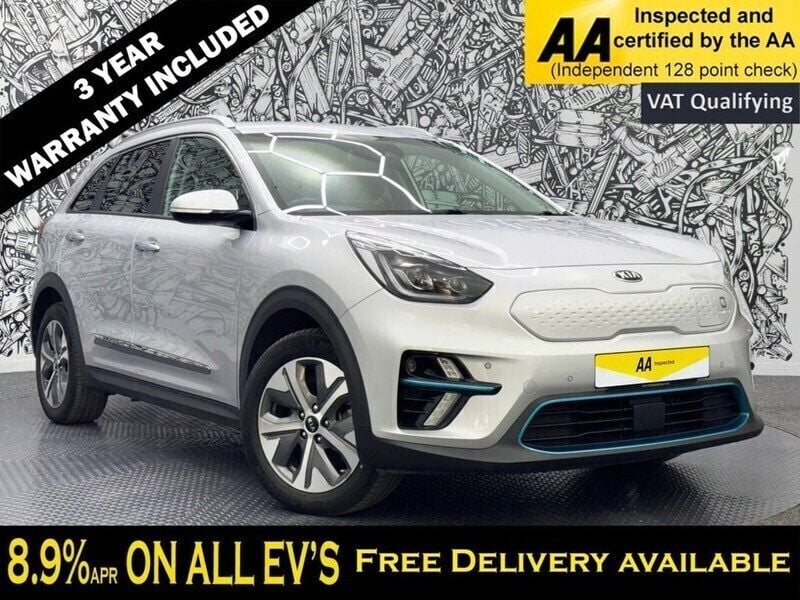 Silver Used 2020 Kia e-Niro 2 SUV | £14,895 (Fair price) - Image 1/2
