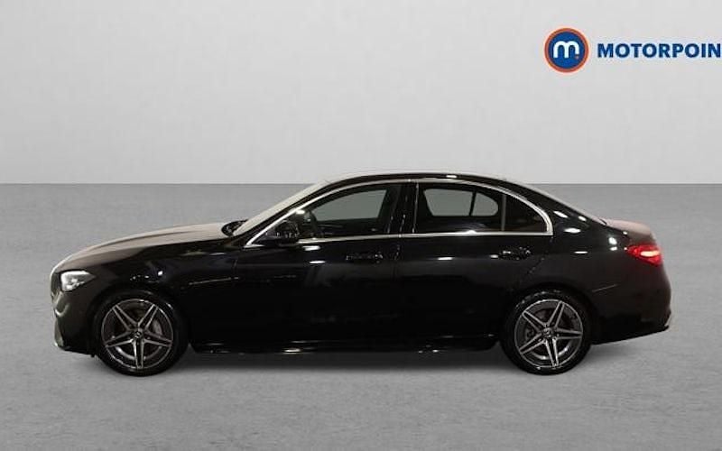 Used Mercedes C200 AMG line 204 HP (150 kW) 2025 Black Sedan